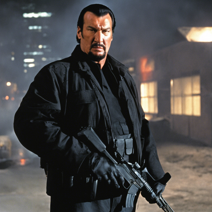 Steven Seagal in the movie The Punisher  ,   ,   , ,  