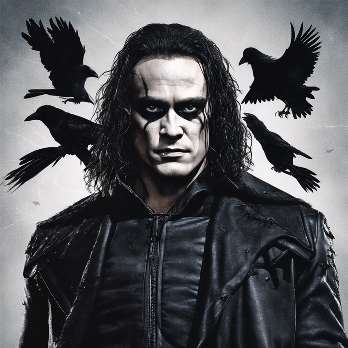 Brando Lee in The Crow 2024 movie poster
