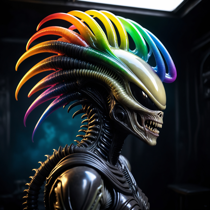 Xenomorph  , Stable Diffusion, ,  , 