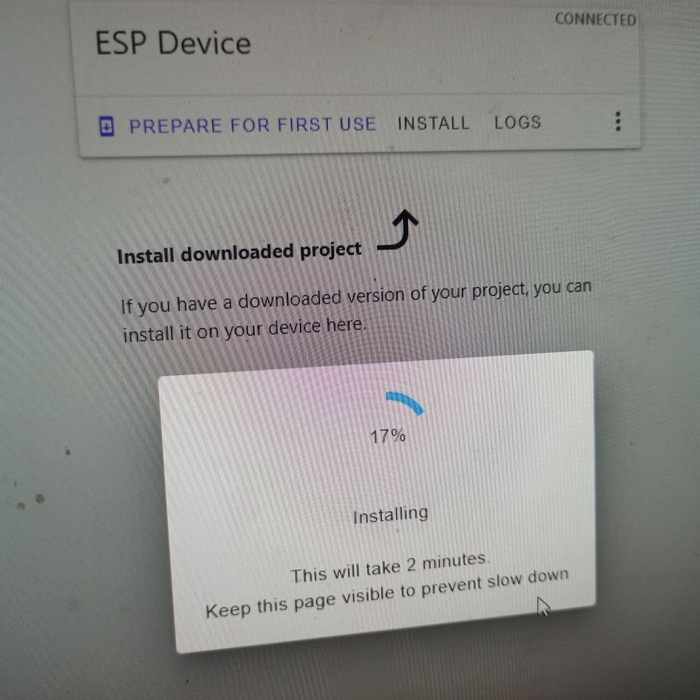 Залитие прошивки