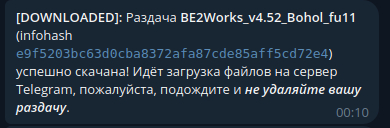 Качаем (именно качаем!) торренты через Telegram [beta] Telegram бот, Торрент, Интернет, Поиск, Длиннопост