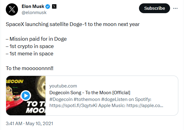 Dogecoin to the Moon , , , Dogecoin, 