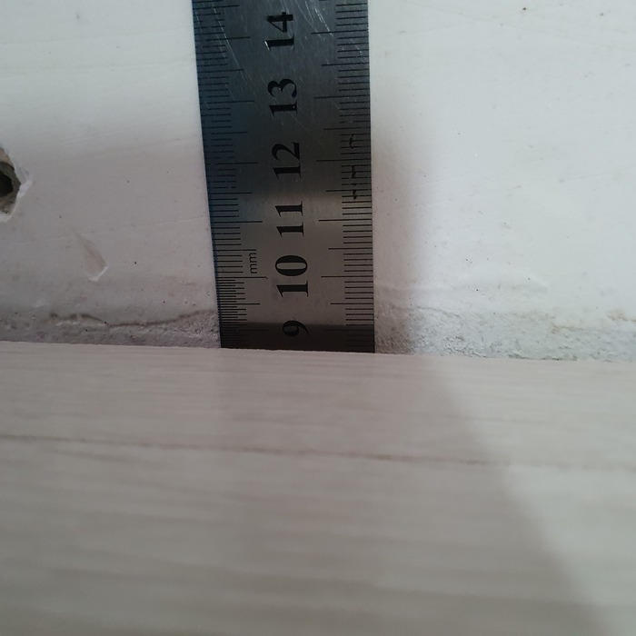 Глубина стыка 9 см