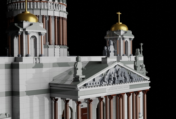 Исаакиевский собор в Лего | Пикабу