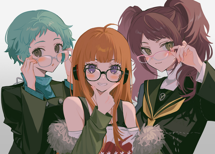  Anime Art, , , Persona, Sakura Futaba, Twitter ()