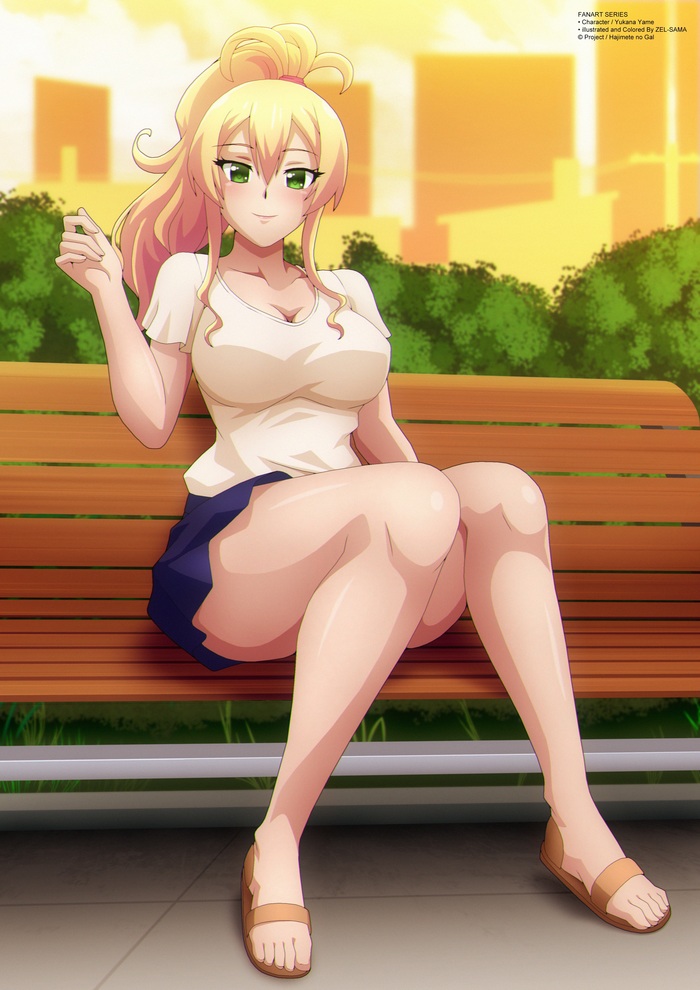   ! Anime Art, , Hajimete no gal