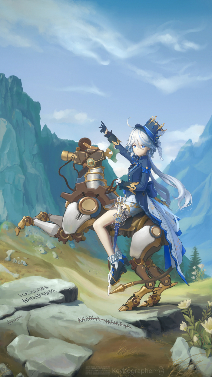 Фурина на перевале Сен-Бернар