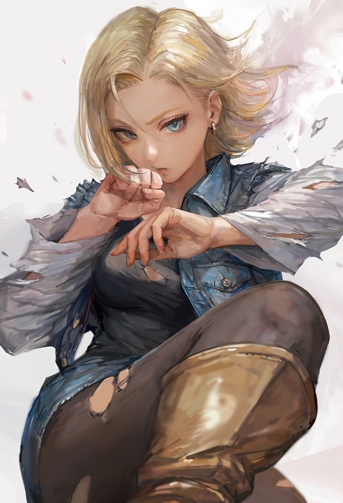 Android 18 , Anime Art, , , Android 18, Dragon Ball, Twitter ()