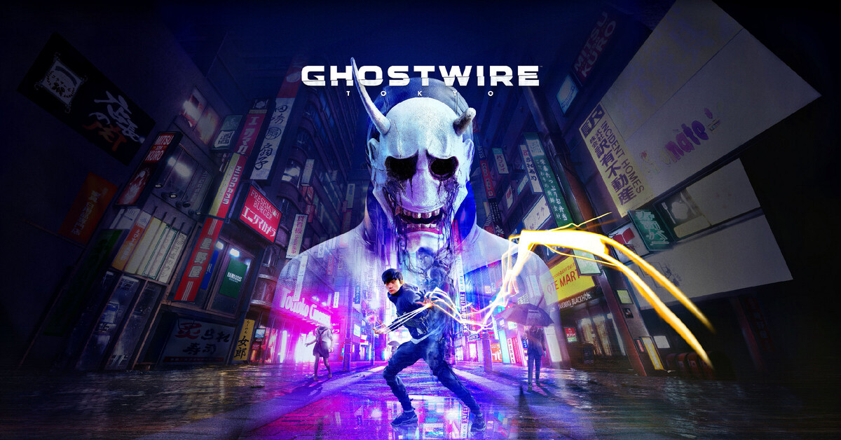 Tokyo wire. Ghostwire: Tokyo (2022). Гоствайр Токио геймплей. Ghostwire игра. Ghostwire: Tokyo антагонист.