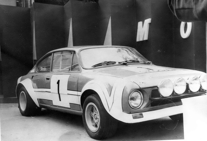 ������������� ���������� Skoda 200 RS �� ������������� �������� � �����������.