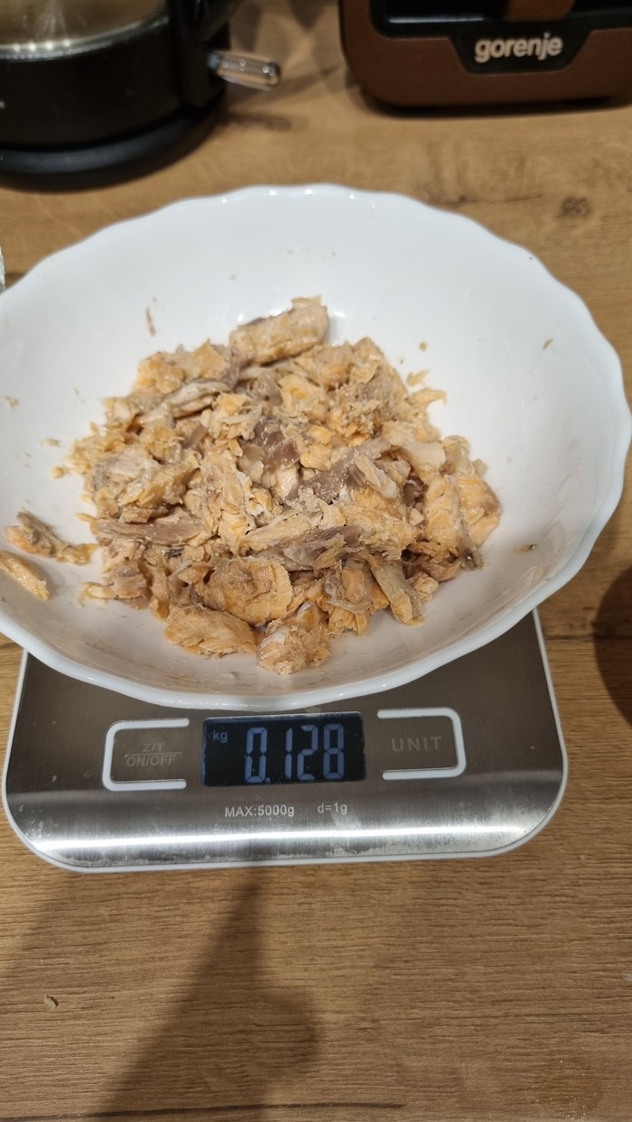 Я насобирал 128 грамм