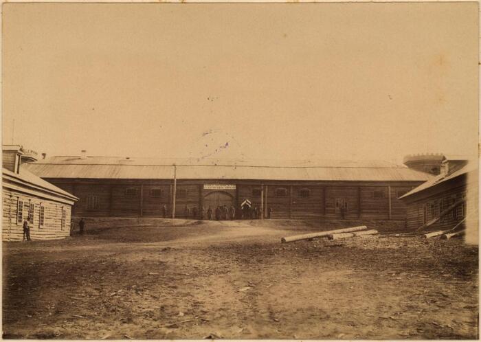 Корсаковская ссыльнокаторжная тюрьма.