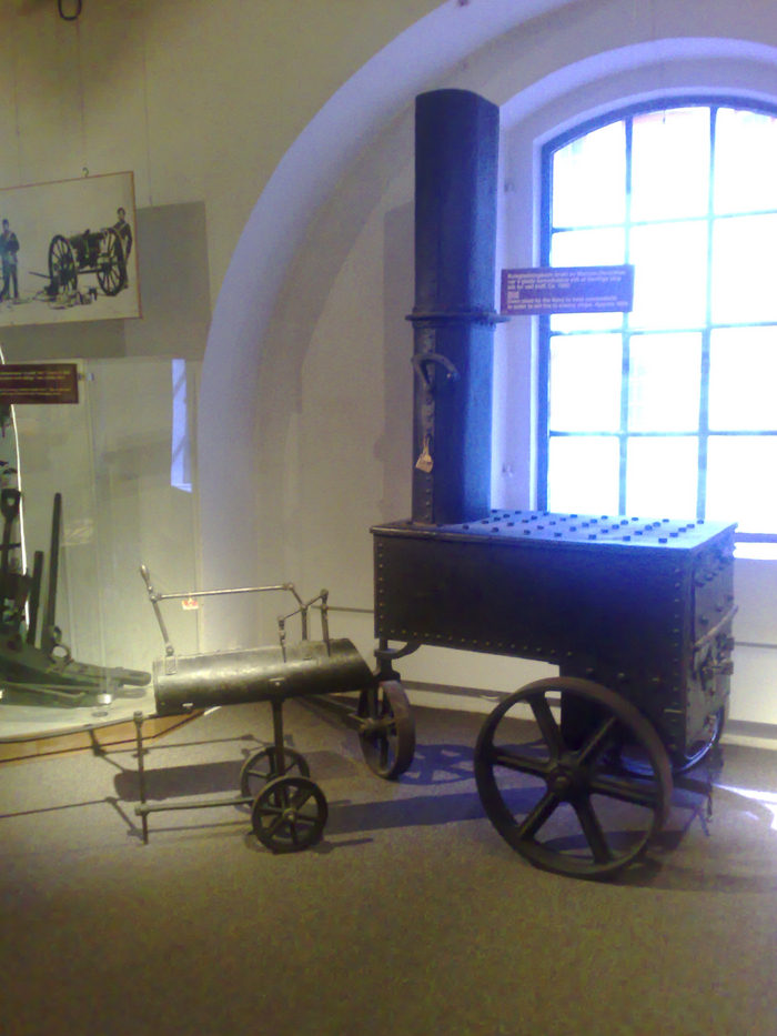 Мобильная печь для создания каленых ядер