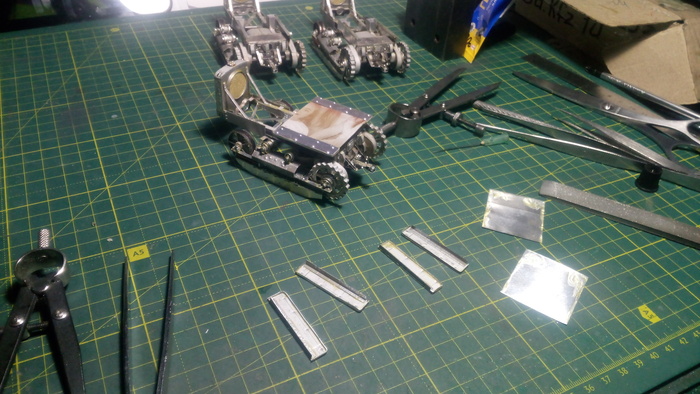 Собранная платформа кабины