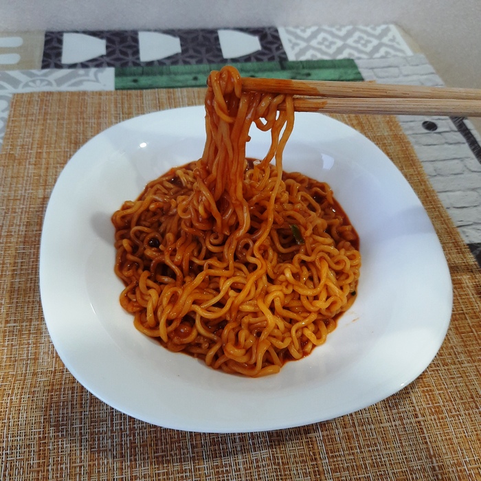 Лапша со вкусом хабанеро и лайма от Samyang | Пикабу