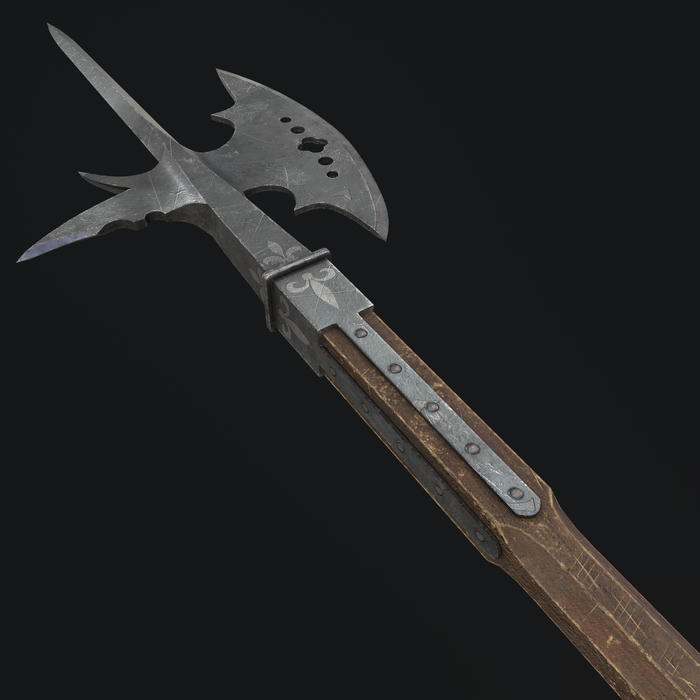 17  | Game-Ready , 3D, Pbr, Blender, 3D , Gameready, , Melee, Props, , Low poly, Substance painter, Photoshop, Marmoset Toolbag