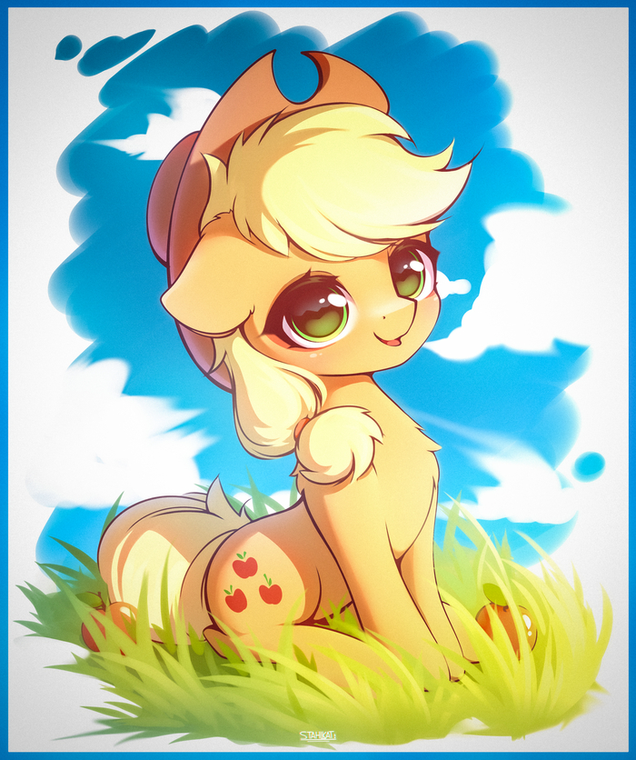   My Little Pony, Applejack, Ponyart, 