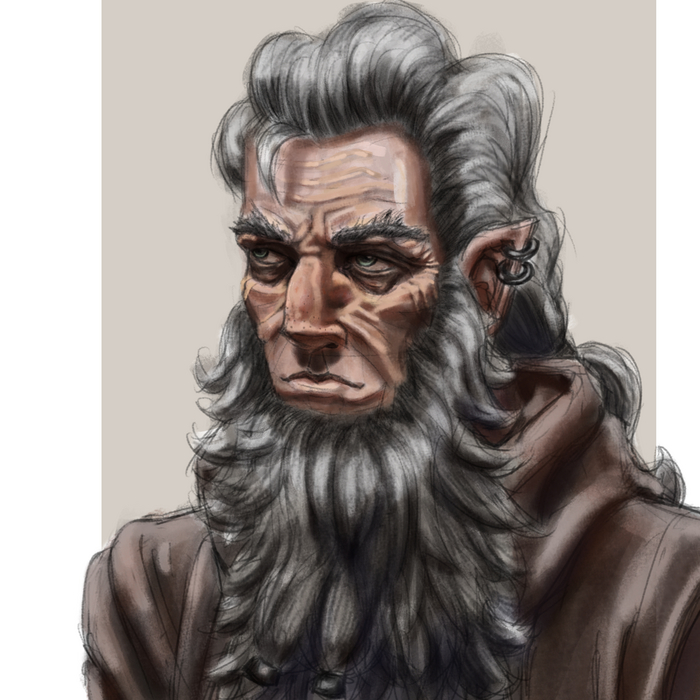 Портрет дворфа