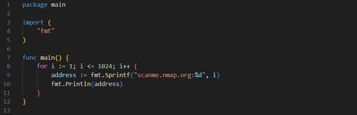  1024  <!--noindex--><a href="https://pikabu.ru/story/tcp_skaneryi_i_proksi_10914577?u=http%3A%2F%2Fscanme.nmap.org&t=scanme.nmap.org&h=0077c7fa48718fec497870e6d083b37b60a57bc1" title="http://scanme.nmap.org" target="_blank" rel="nofollow noopener">scanme.nmap.org</a><!--/noindex--> /tcp-scanner-slow/main.go