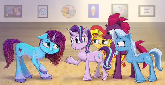 "   !" My Little Pony, , Misty(g5), Starlight Glimmer, Sunset Shimmer, Trixie, Tempest Shadow