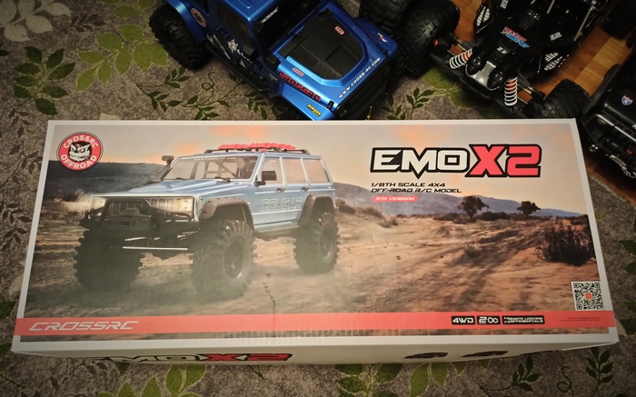 CROSSRC EMO X2 COUGAR 4WD Unboxing  , , , 