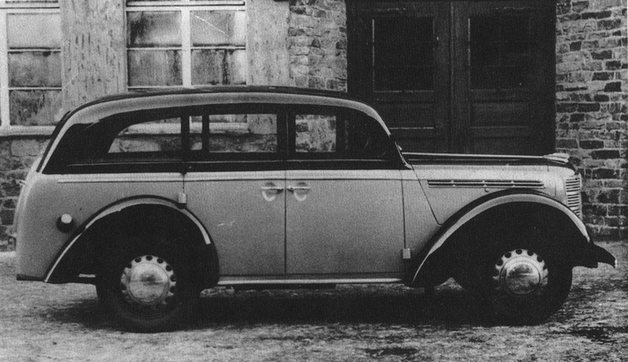 Прототип цельнометаллического универсала, сделанный в Германии.