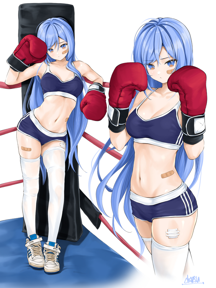Boxer Anime Art, , Chaesu, Minah