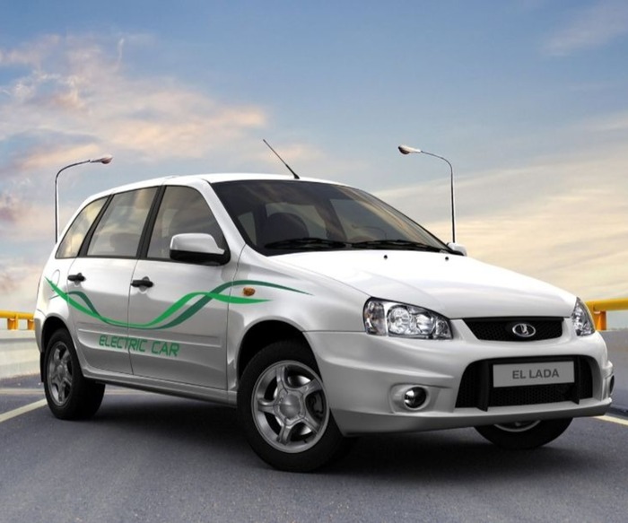 Lada Ellada - первый серийный российский электромобиль 2012г.