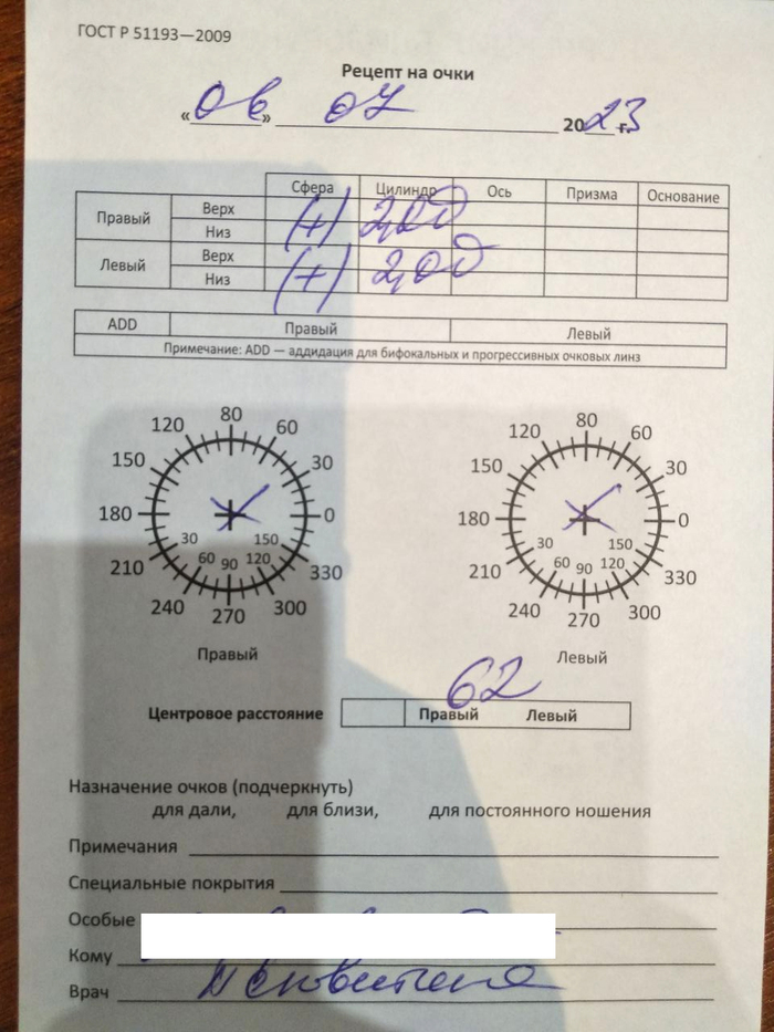 Заказ очков в Китае