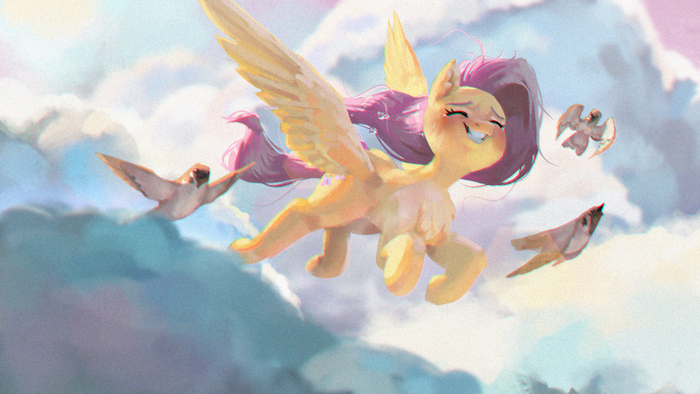     My Little Pony, Fluttershy, Ponyart, 