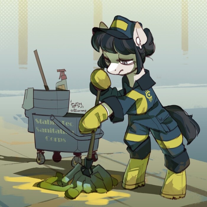   "...." My Little Pony, , Original Character, Fallout: Equestria