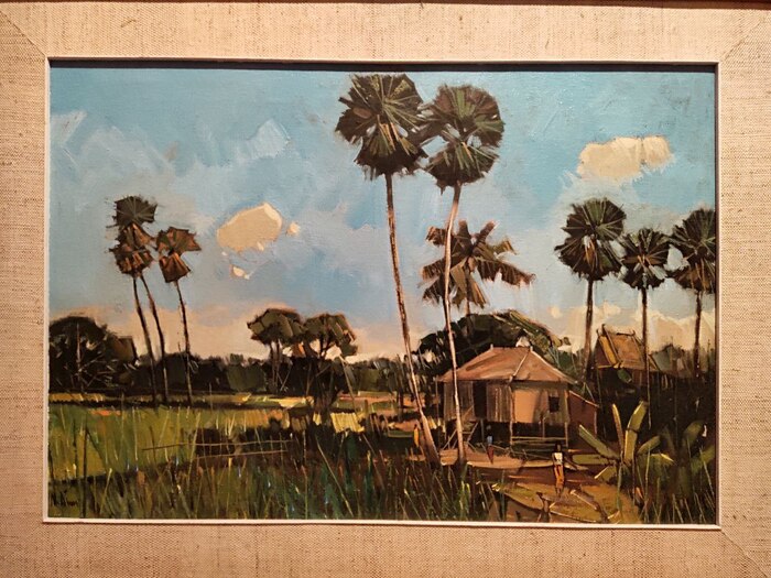 Ньек Дим (1934 - 1978). Пейзаж, 1965, дар И.Г. Косикова