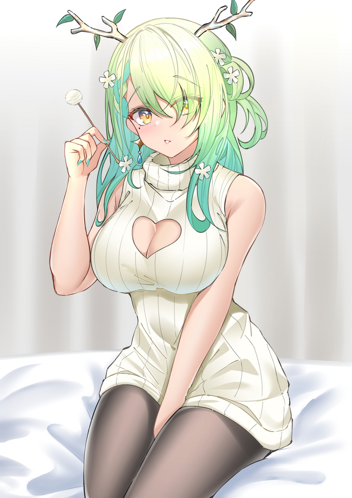 Ceres Fauna Anime Art, , Virtual YouTuber, Hololive, Ceres Fauna