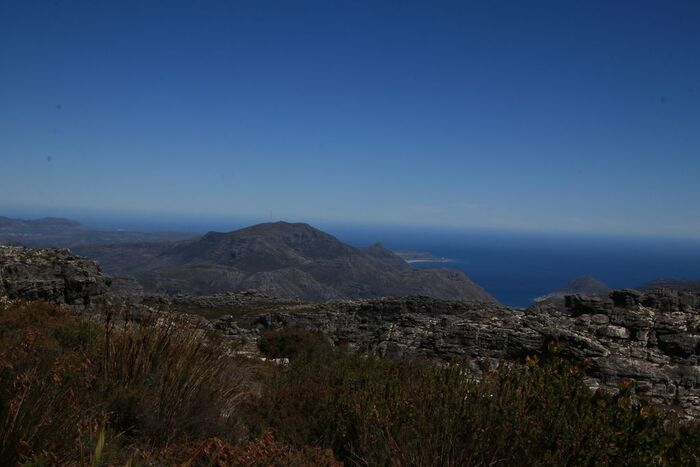 На горе открываются прекрасные виды на бухту Кейптауна