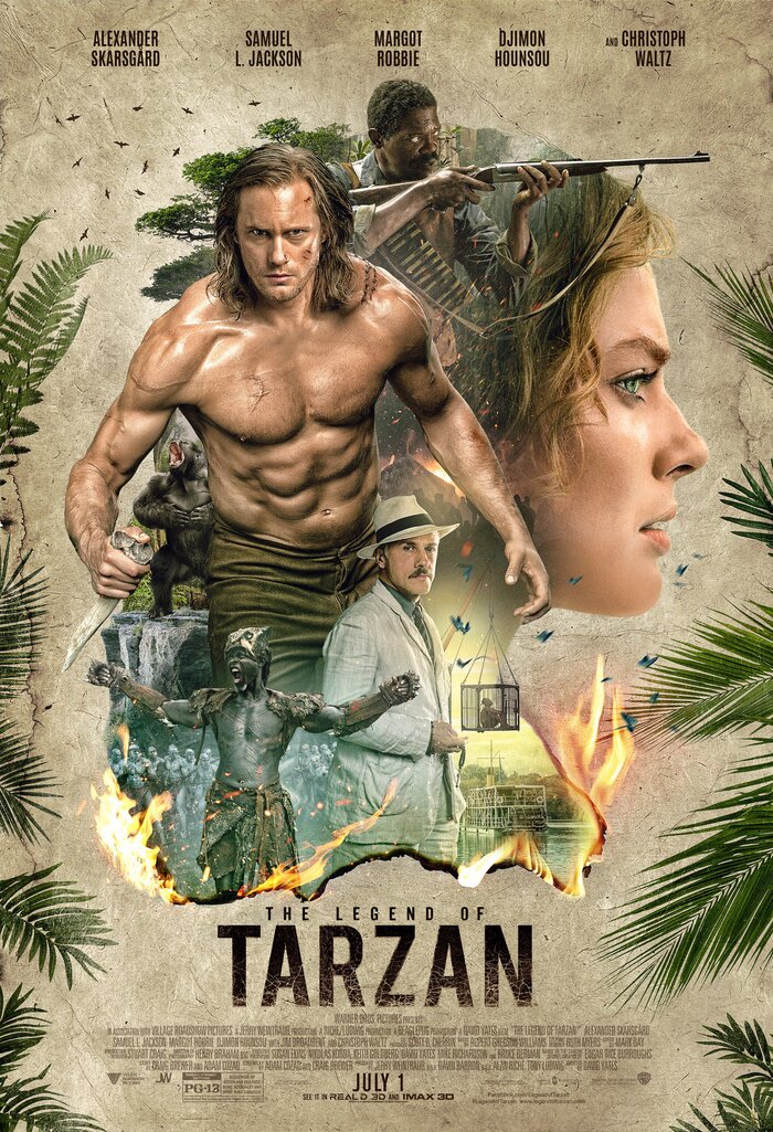 .  / The Legend of Tarzan/ 2016 ,  , , ,  ,  , ,  