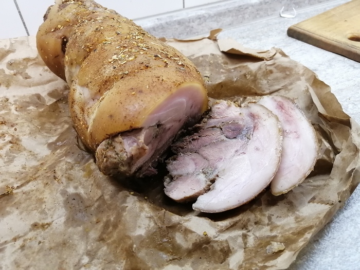 Рулет из рульки.