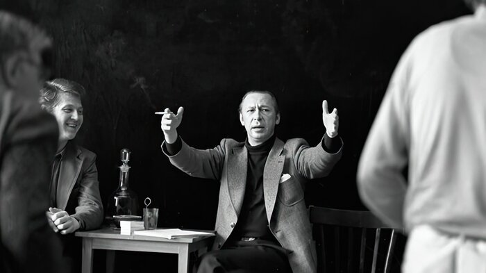 Ефремов на репитиции