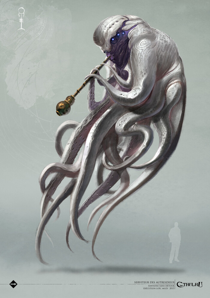 Ещё один вариант, развивающий тему щупалец и дудок.