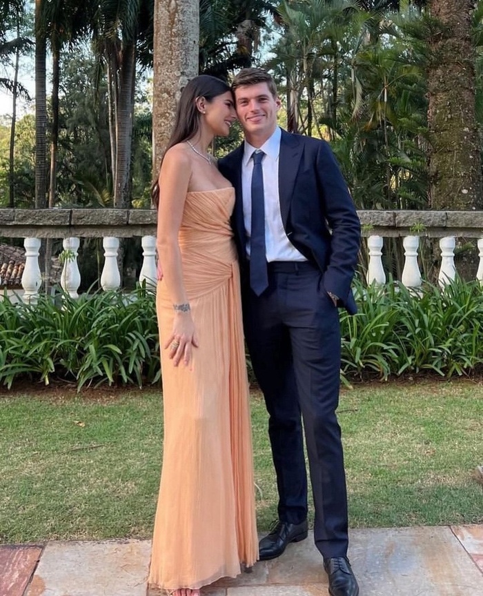 Макс Ферстаппен и Келли Пике в Бразилии