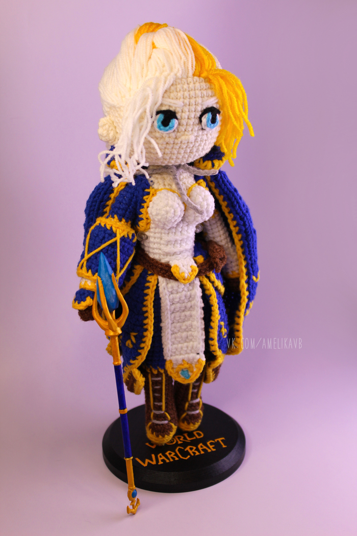 Связна из пряди yarnart jeans крючком 2мм