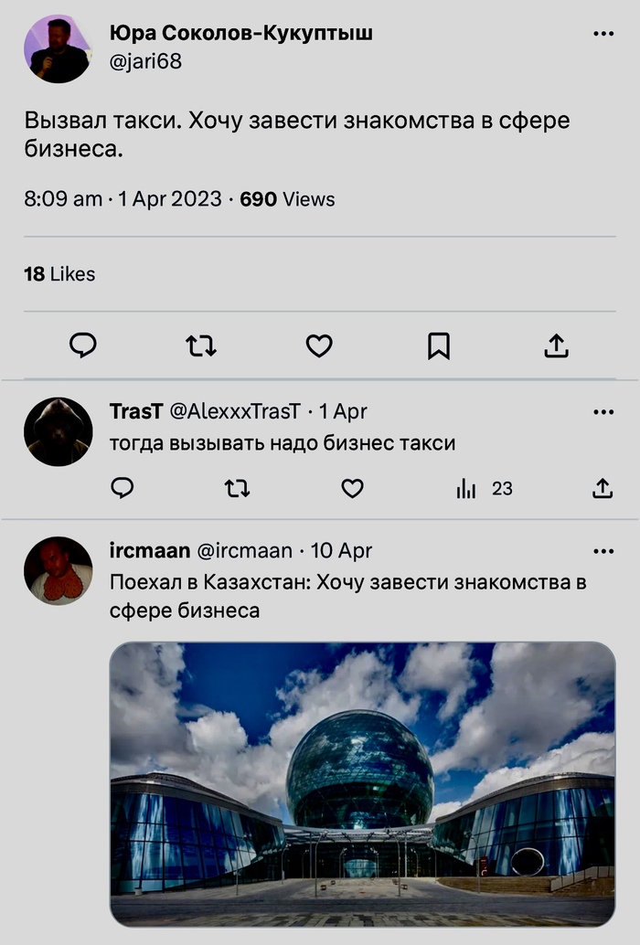 Знакомства в сфере бизнеса