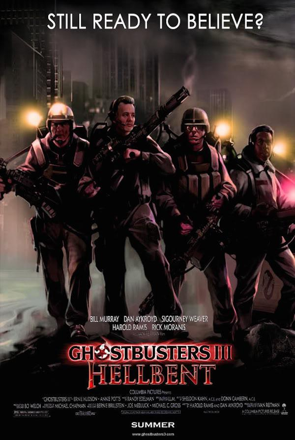 Фанатские постеры для неснятых «Охотников за привидениями 3»