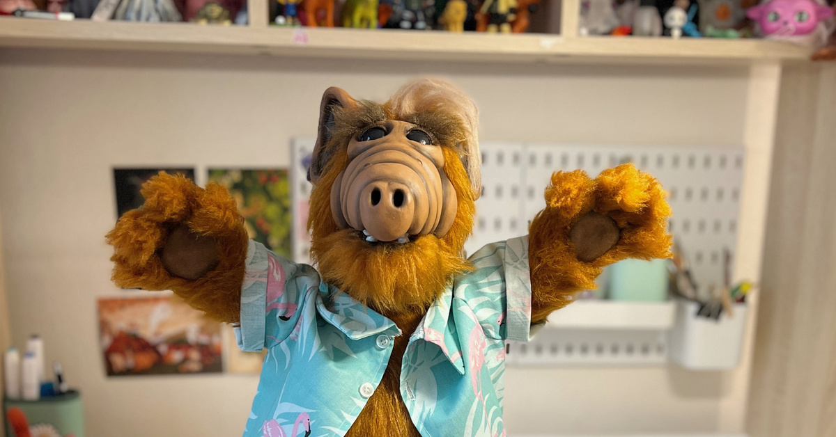 Пришелец Альф ручной работы | Пикабу