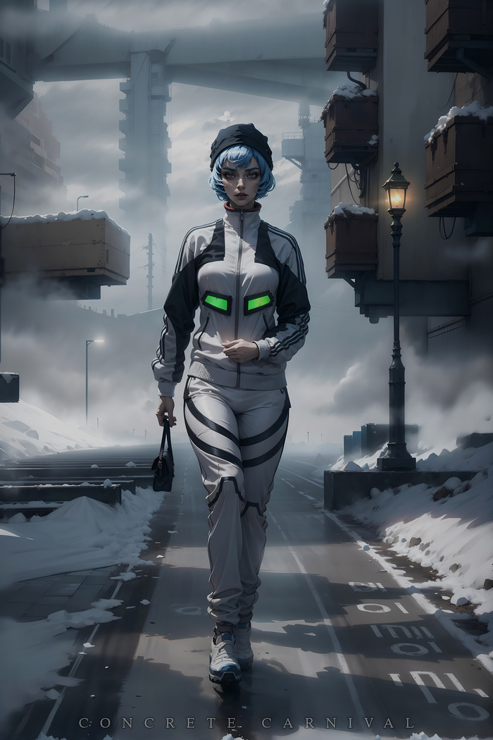 Neon Genesis Ebengelion. Rei Ayanami