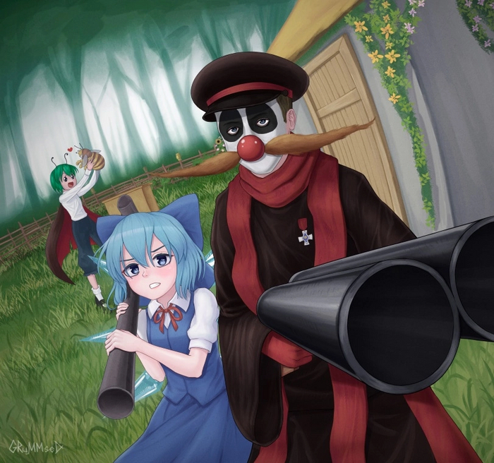   ? , Touhou,  , , Cirno, 