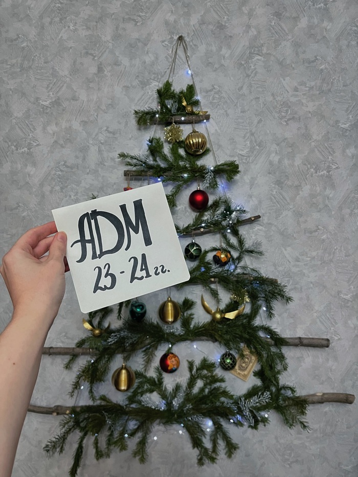 Такая вот ёлка получилась)