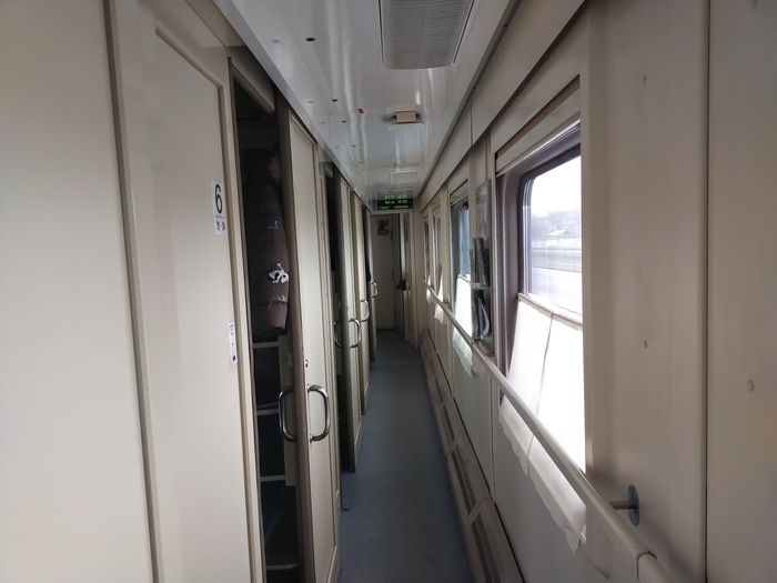 Чистый вагончик