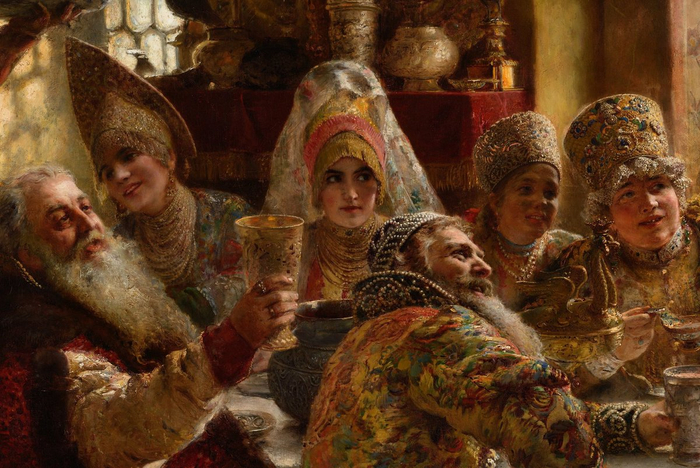 Не совсем новогодняя картина, но в тему