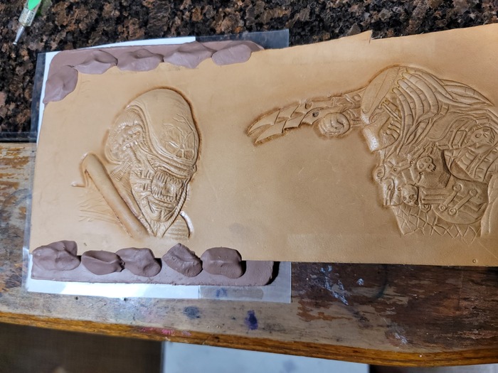 Тиснение гардины, бевелеры, дотсы..