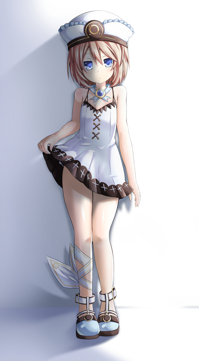 Blanc Anime Art, Hyperdimension Neptunia, Neptunia, Blanc